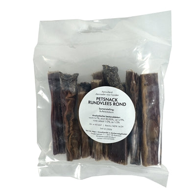 Petsnack Rindfleisch mit runder Kehlgrube