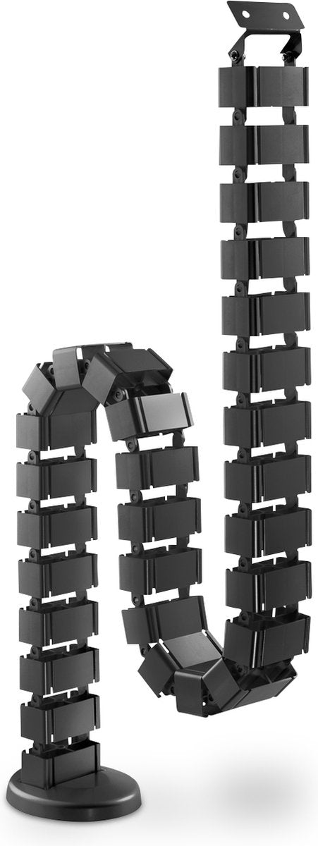 Digitus Kabelschlauch 130 cm ABS-Kunststoff, Metall schwarz flexibel (L x B x H) 130 x 6,7 x 3,5 cm 1 Stück(e) DA-90505