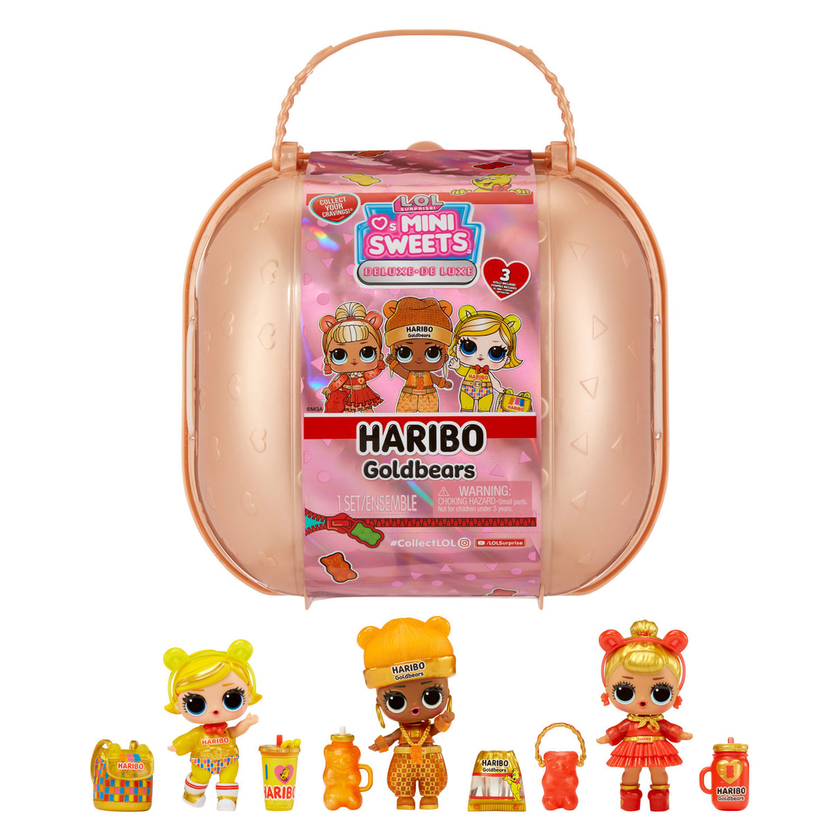 LOL. Surprise Loves Mini Pop Sweets X Haribo DeluxeGoldbears
