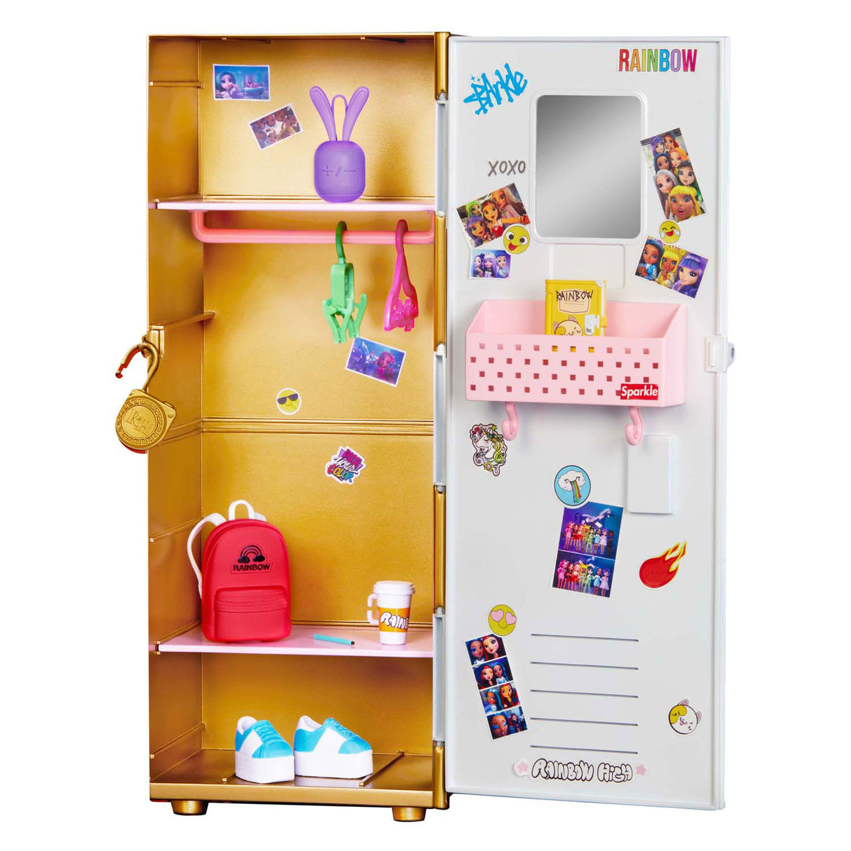 Mga Entertainment Rainbow High Spind-Spielset mit Zubehör