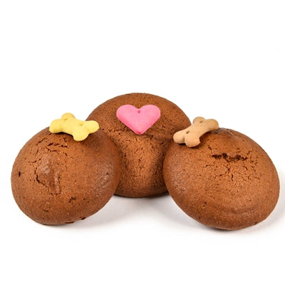 Das Barking Bakery Mini-Eis-Woofins-Trio sortiert