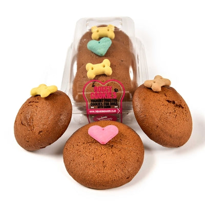 Das Barking Bakery Mini-Eis-Woofins-Trio sortiert