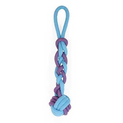 Battersea-Seil-Gummischlepper blau