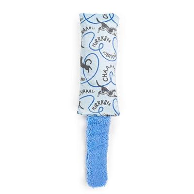 Battersea-Katze-Kicker-Druck, blau, sortiert