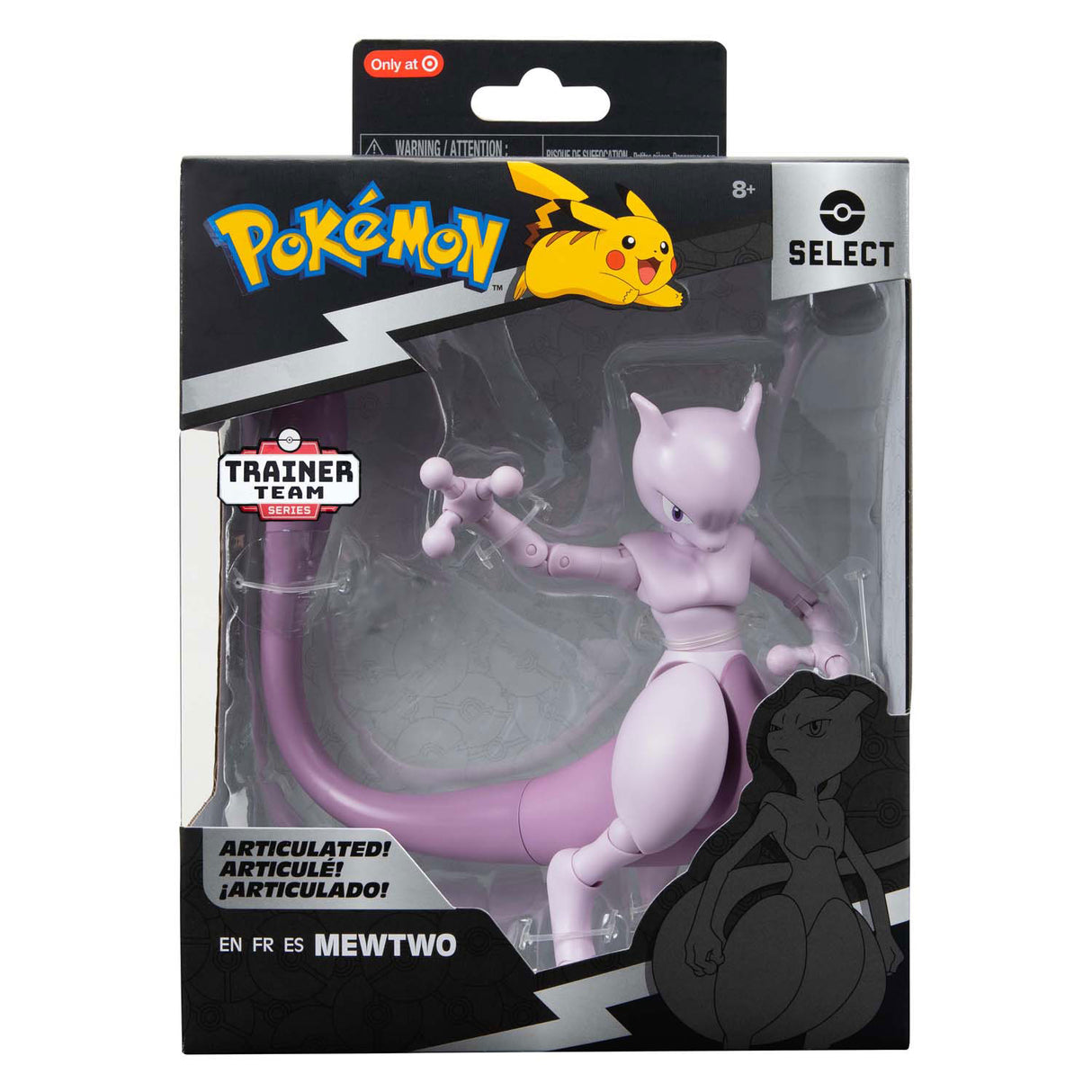 Jazwares Pokémon-Auswahlfigur Mewtu, 15 cm
