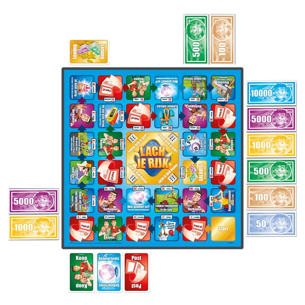 Hasbro Brettspiel Laugh Rich