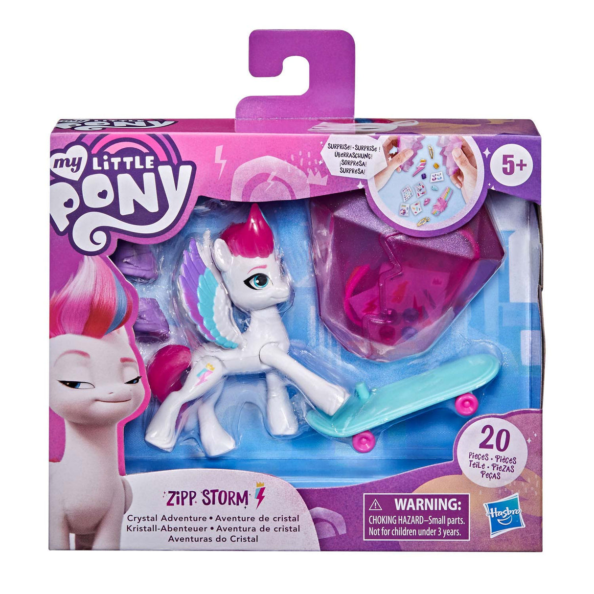 Hasbro mein kleiner Ponyfilm Kristal Adventures - Zipp Storm