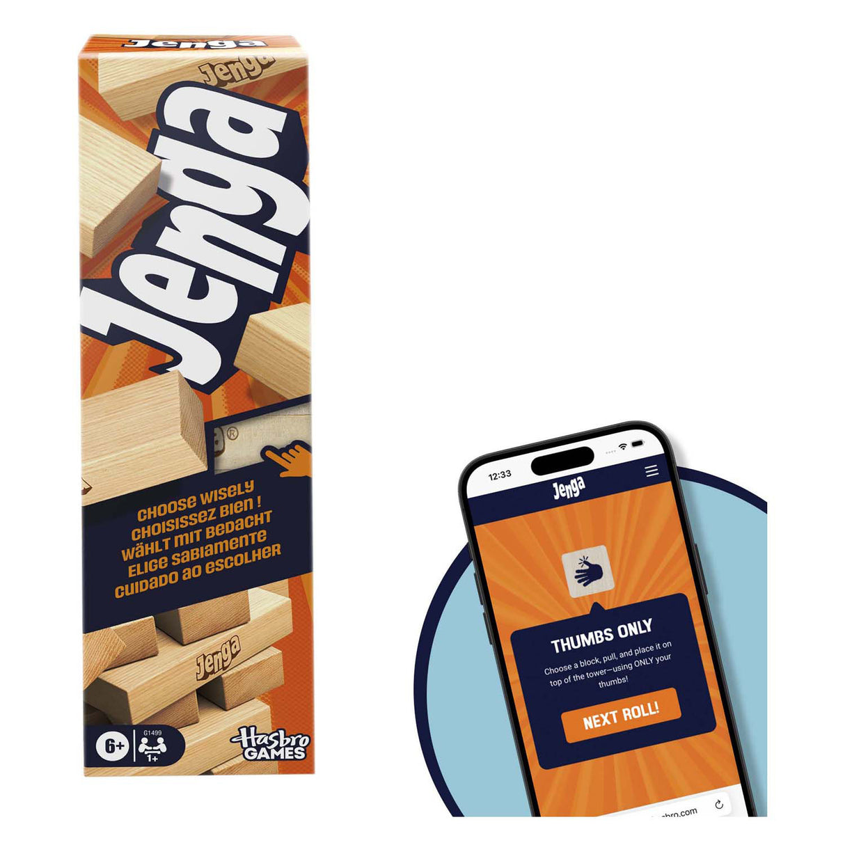 Spiel Jenga aktualisieren