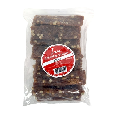 Ich bin Hühnchen mit hellem Käse