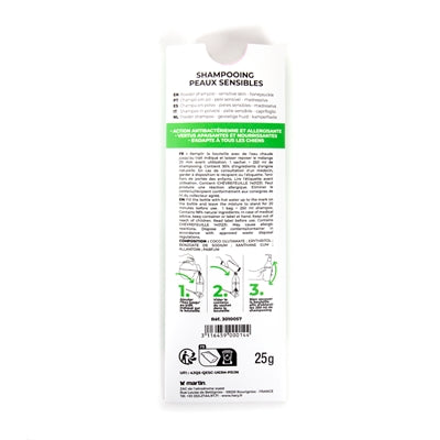 Hery Shampoo-Pulver für empfindliche, empfindliche Haut