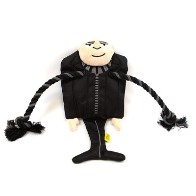 Minions Plüsch-Gru mit Schal und Zahnseide