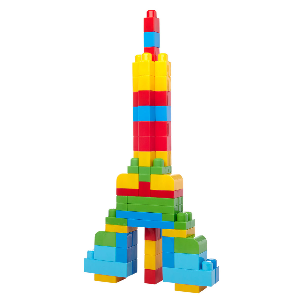 Mega Bloks großer Baubeutel – 60 Blöcke – klassische Bausteine für 1+ Jahre