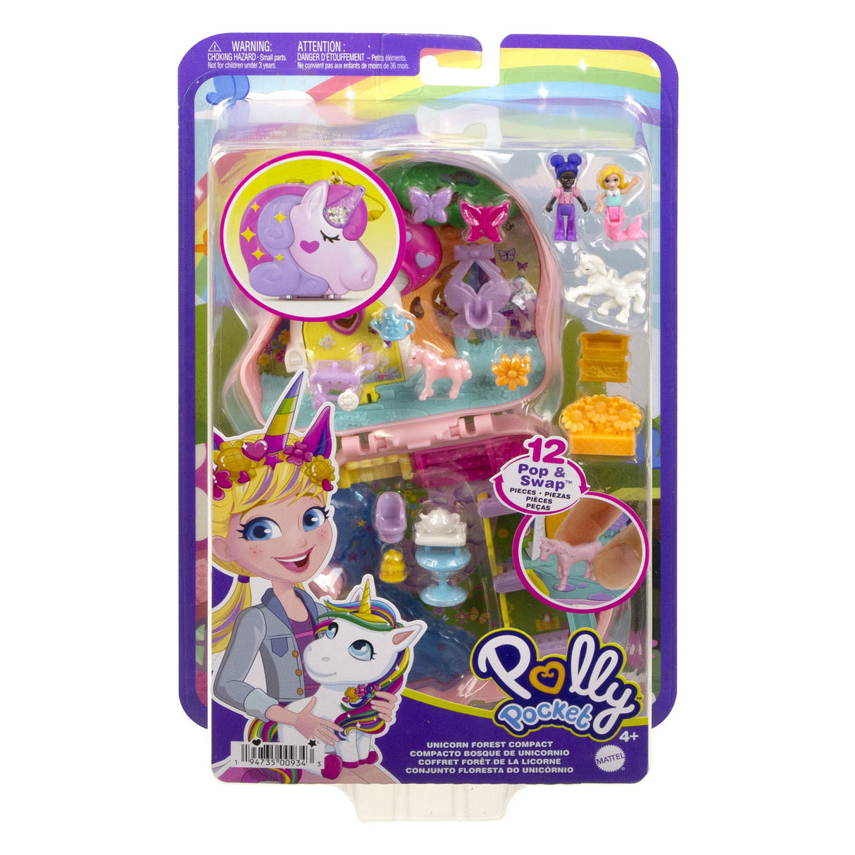 Mattel Polly Pocket Einhorn-Teeparty