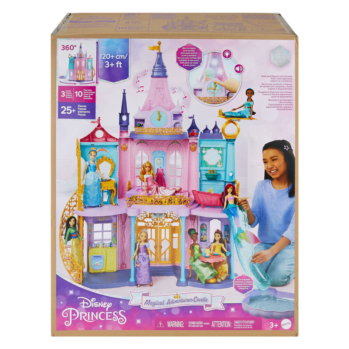 Mattel Disney Princess Magic Adventures Castle Poppenhuis