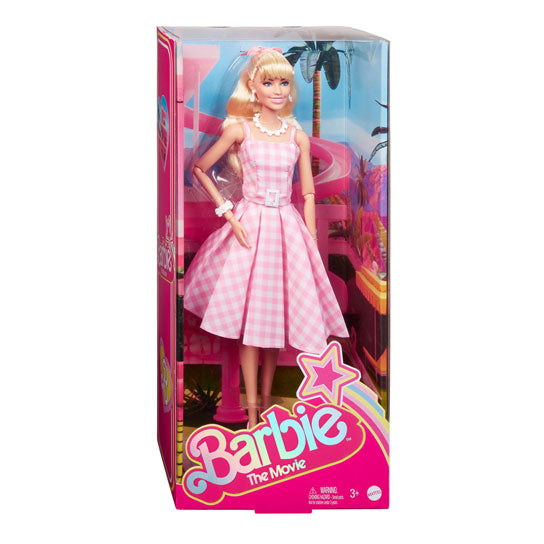 Mattel Barbie der Film Pink Gingham Dress Fashion Pop