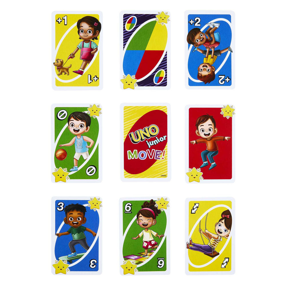 Mattel Uno Junior Move! Kartenspiel