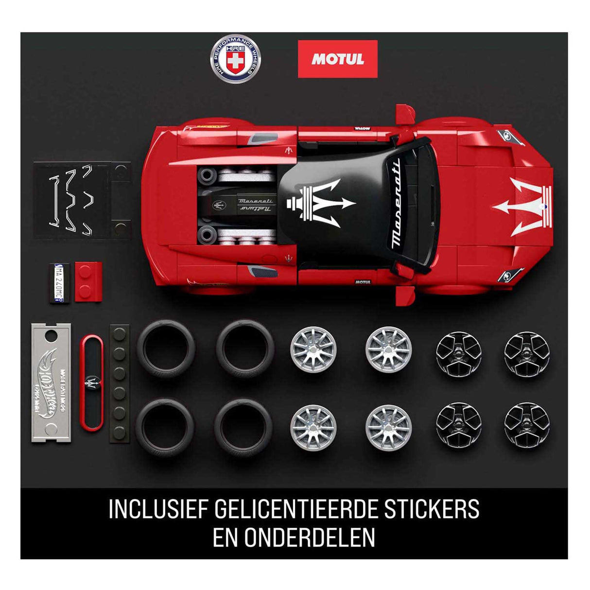 Hot Wheels Speed Series Maserati 1:32 Bauset – 250 Teile.