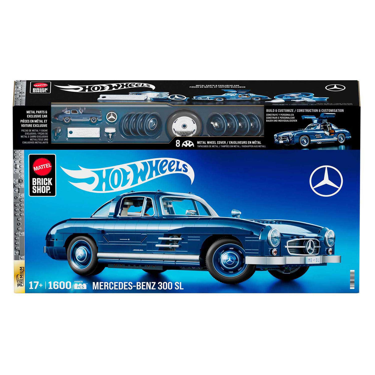 Hot Wheels Premium-Serie Mercedes-Benz 1:12