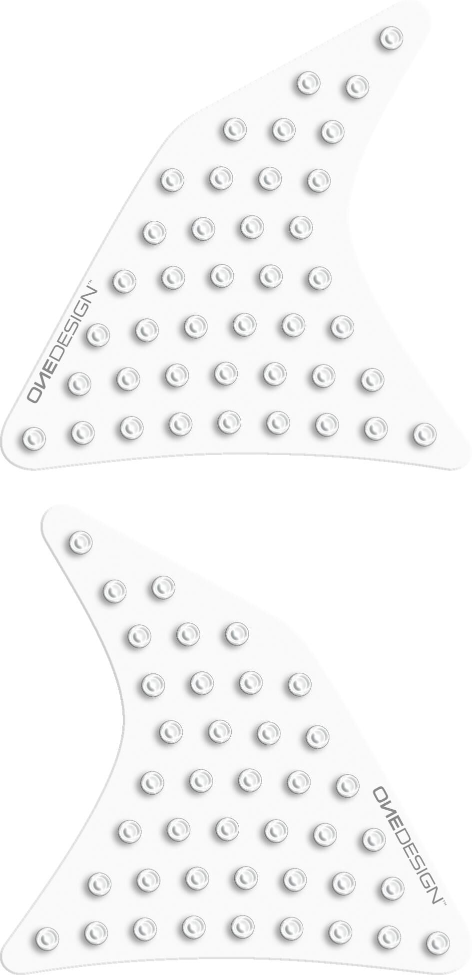 Druck Tankpad Tankpad links+rechts, mit Noppen tra