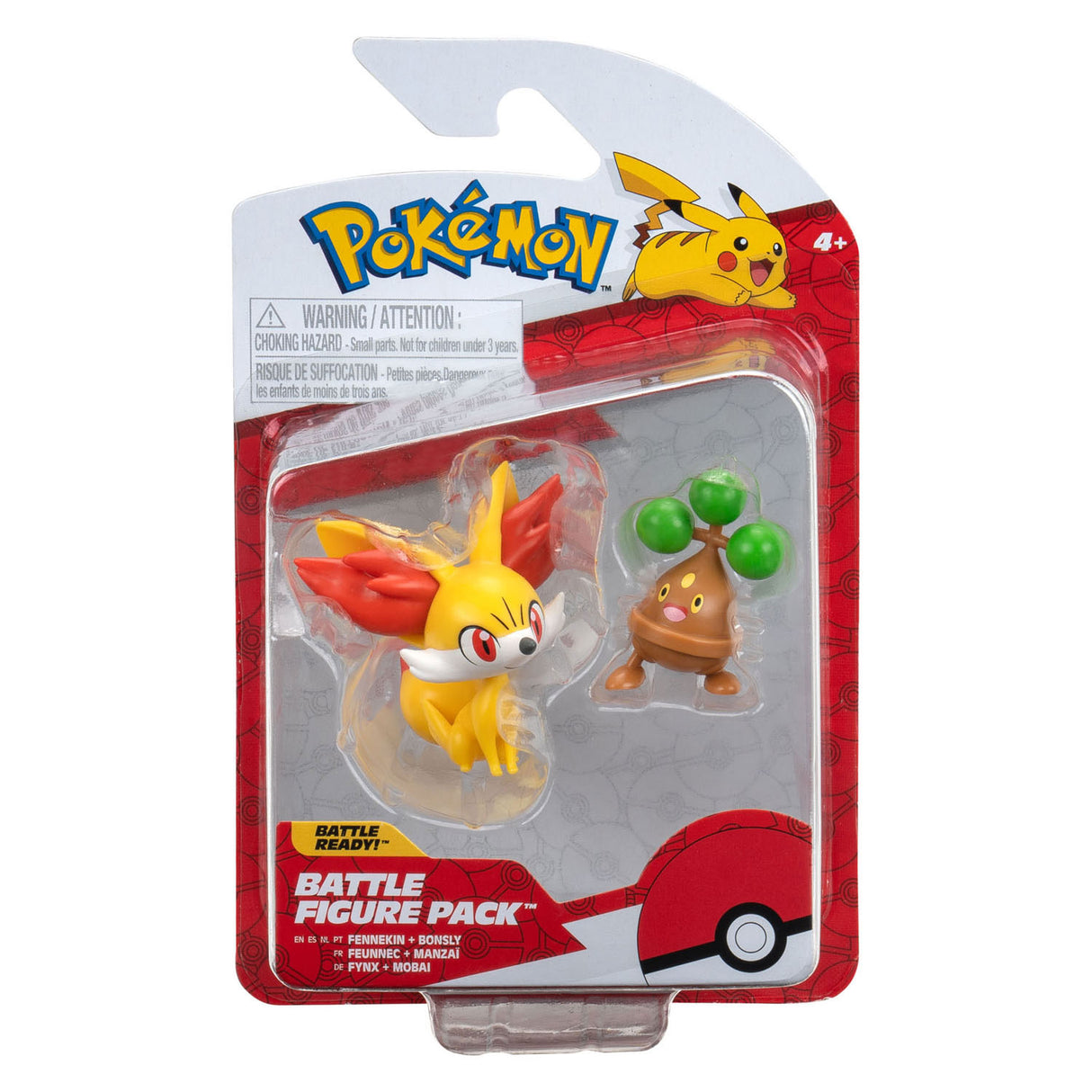 Boti Pokémon Battle Figuren - Fenninkin Bossly, 2st.