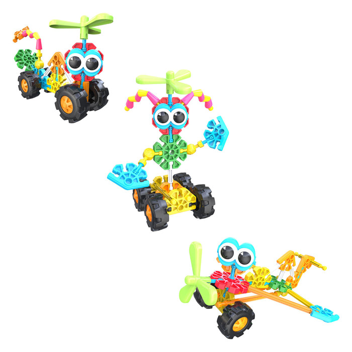 K'nex Kid Knex Zoomin Buddies Bauset, 48 Teile.