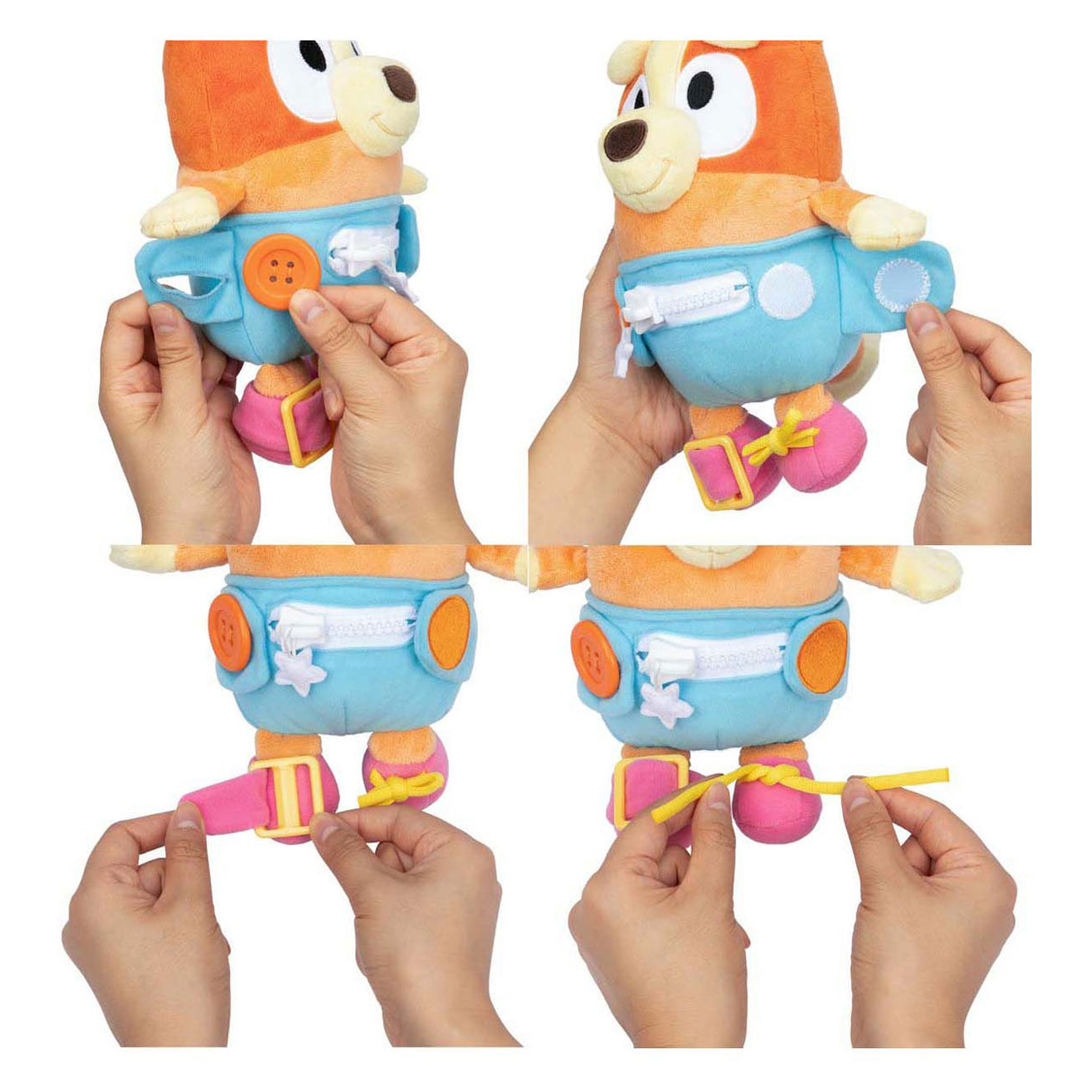 Spectron Bluey Baby-Bingo-Kleid und Plüschtier