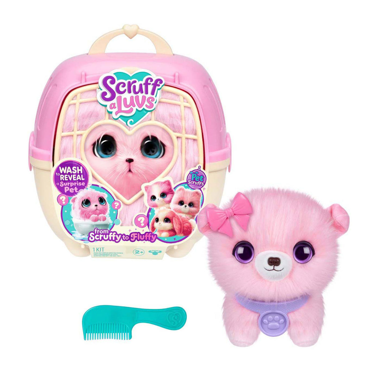 Spectron Scruff A Luvs Kuschelmütze Single Pink