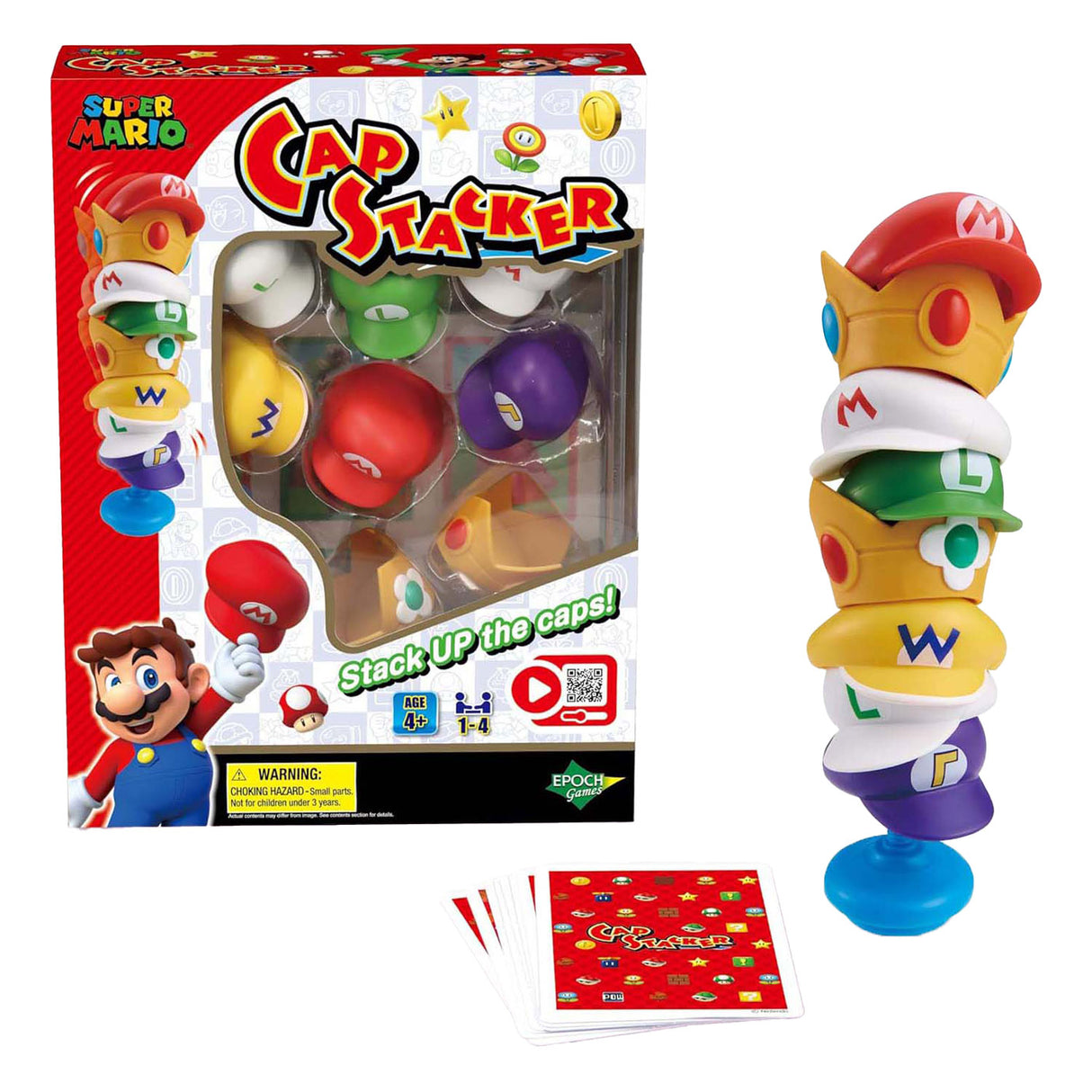 Epoch, das Super-Mario-Cap-Stacker-Balance-Spiel