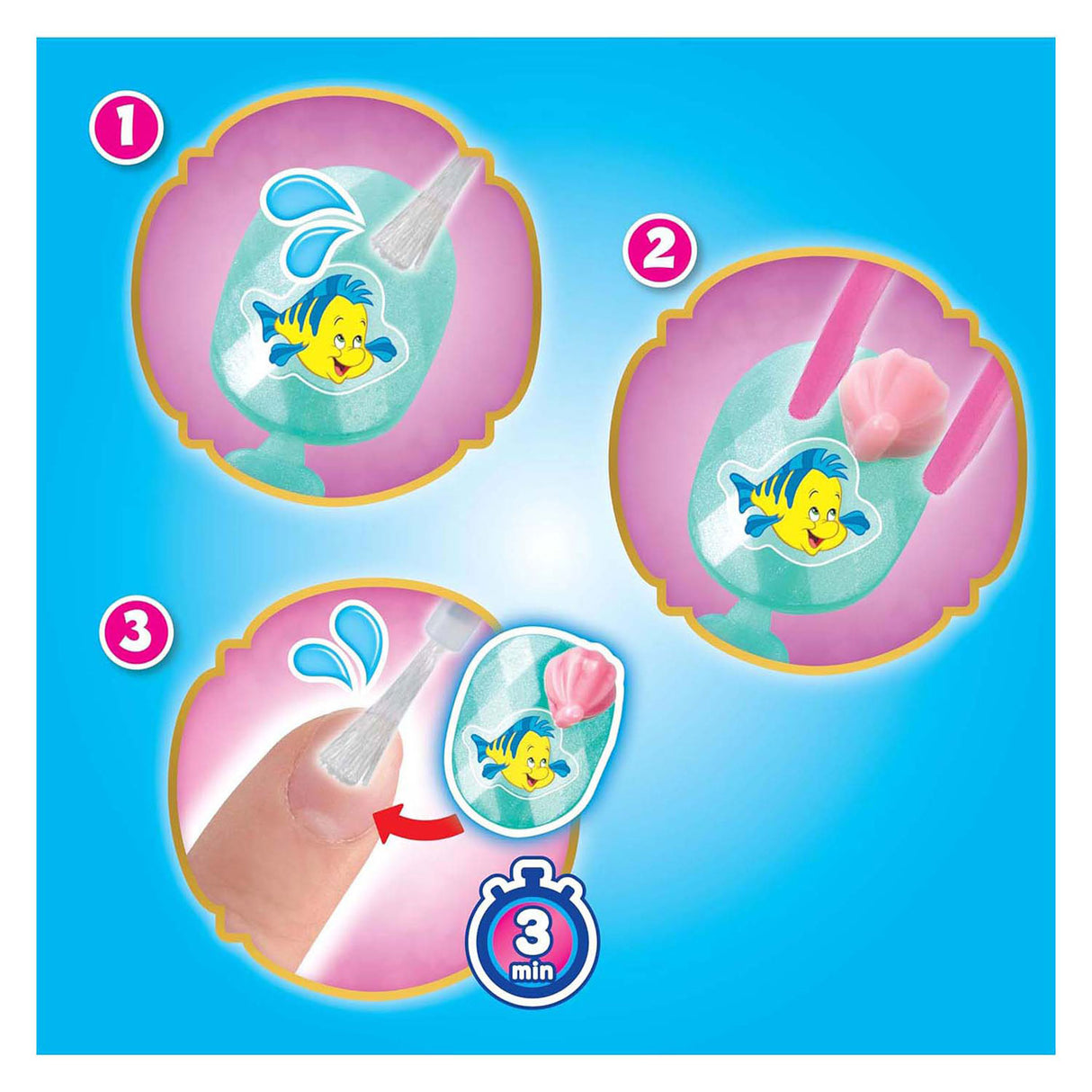 Aquabeads Nagelstudio Disney Prinzessin