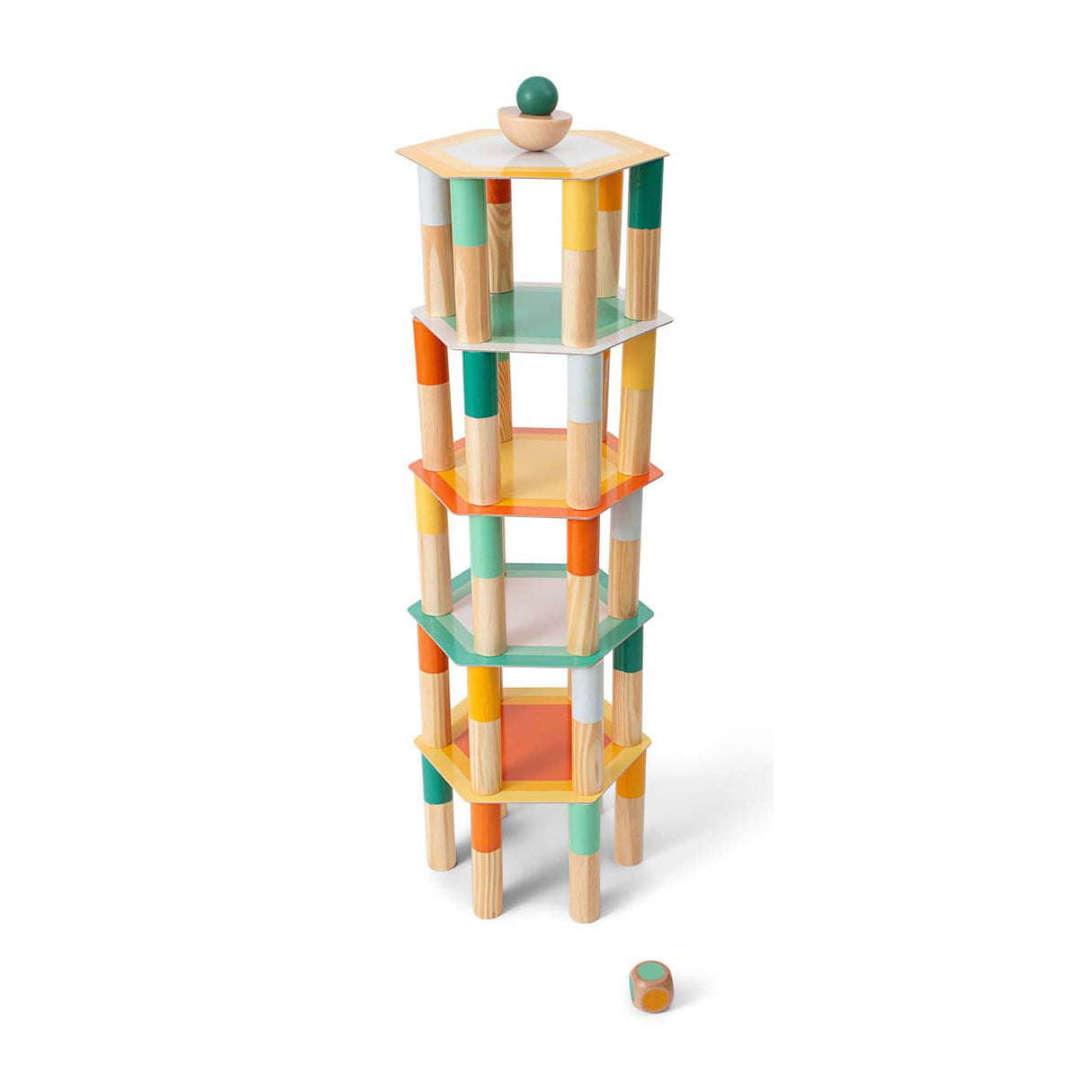 Bs Toys Mega Balance-Spiel aus Holz, 38-tlg.