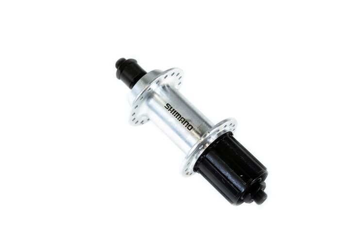Hinterradnabe Shimano QR 36GTS Silber | fh-tx500 | 135mm