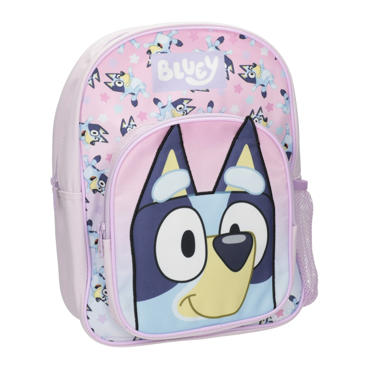 Rucksack mit Fronttasche Blaurosa