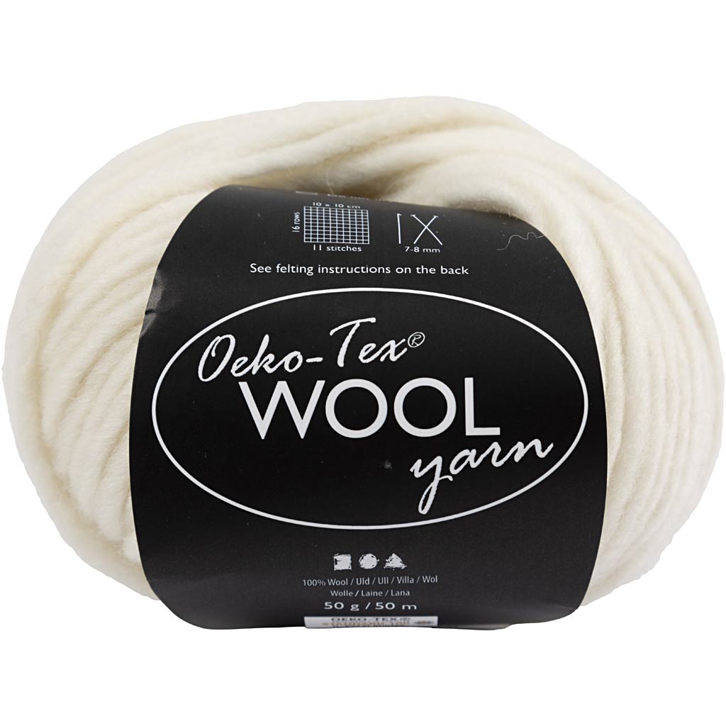 Creativ Company Wol Garn und weiße, 50 m