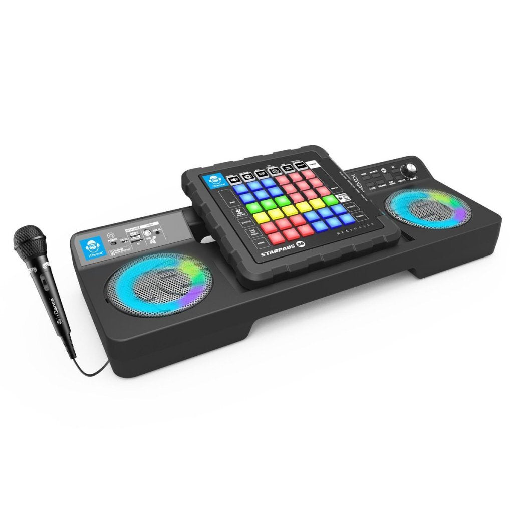 Idance DJ-Mixer-Set Remix DJ2 Licht + Sound