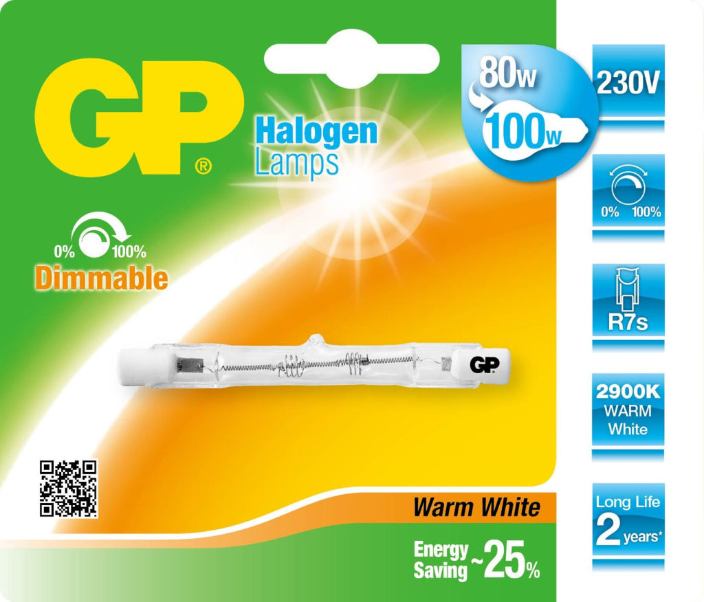 GP Beleuchtung GP Halo Lin. es 78mm 80w r7s