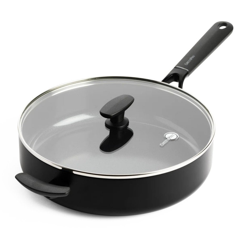 Greenpan Smart Collection Keramiktopf mit Deckel 28 cm schwarz