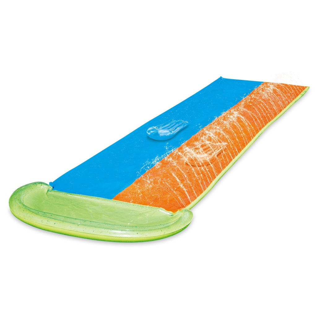 Sommerwellen-Alarmwasserrutsche 549 cm orange blau grün