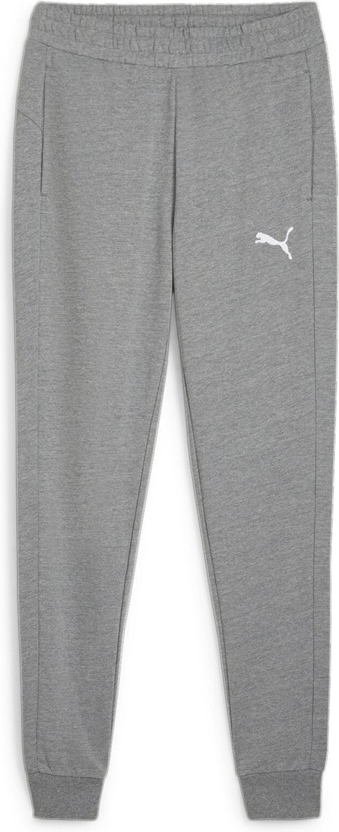 Puma Teamgoal Casuals Pants Herren-Sporthose – mittelgrau meliert – weiß