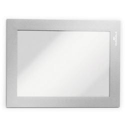 Duraframe 487023 langlebig A6 148x105mm silber 2 Stück