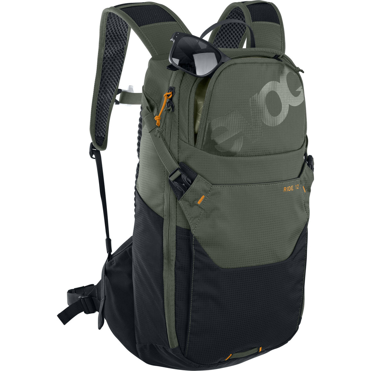 Evoc - Ride 12 + Trinkblase 2 dunkelolivschwarz 12l + 2l