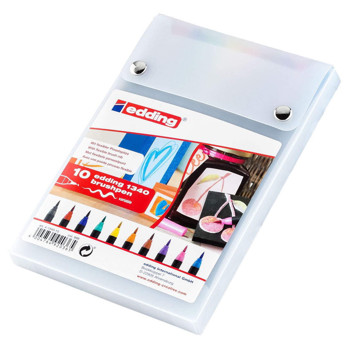 Edding 1340 • Pinselstift sortiert 10Stk