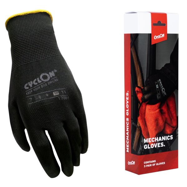 Cyclon -Montagehandschuhe M10 - Gelb (20 Paar)
