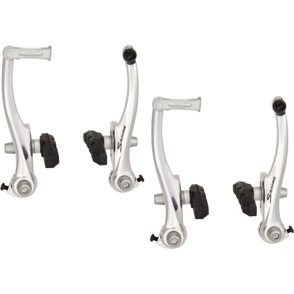 SACCON V -Brems -Set vordere und hintere Aluminium - Silber