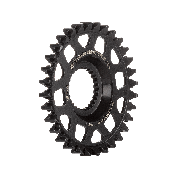 Gates Kettenrad CDX 32t Ritzel Fin Line Chromoly Schwarz