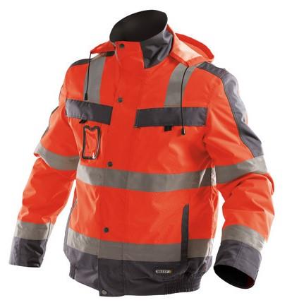 Dassy Pilot Lima High-Vis Rot Grau L