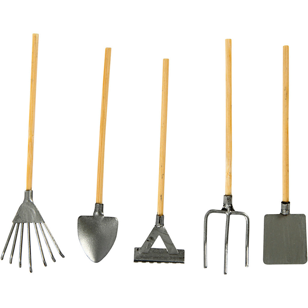 Creativ Company Gartengeräte, L: 11 cm, 5 Stück 1 Karton