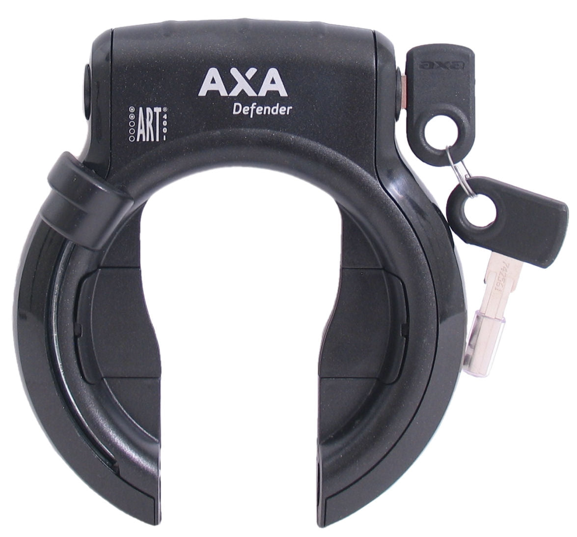 Axa Rahmenschloss-Verteidiger mit Bosch 2-Rohrzylinder - glänzend schwarz (Werkstattverpackung)