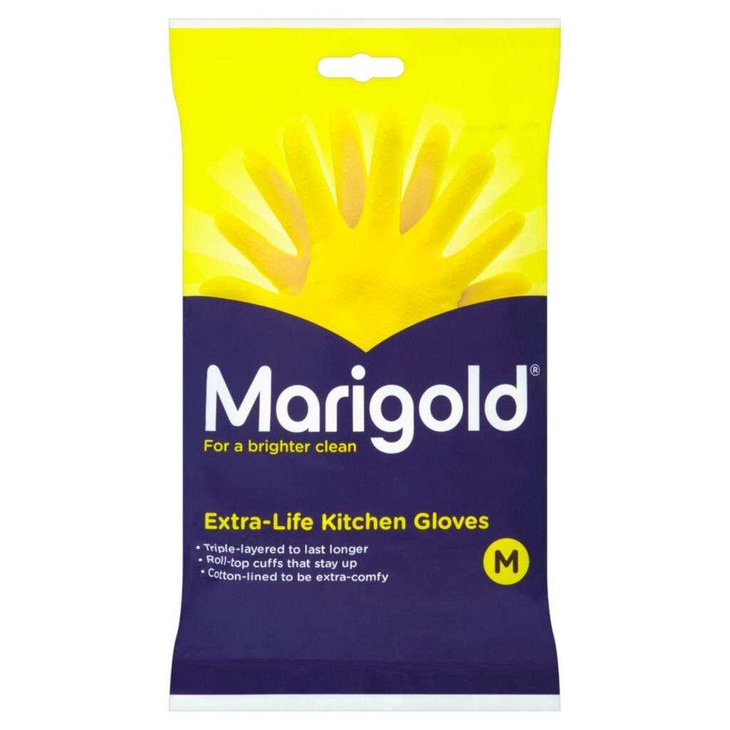 Basic Marigold Küchenhandschuhe M Gelb