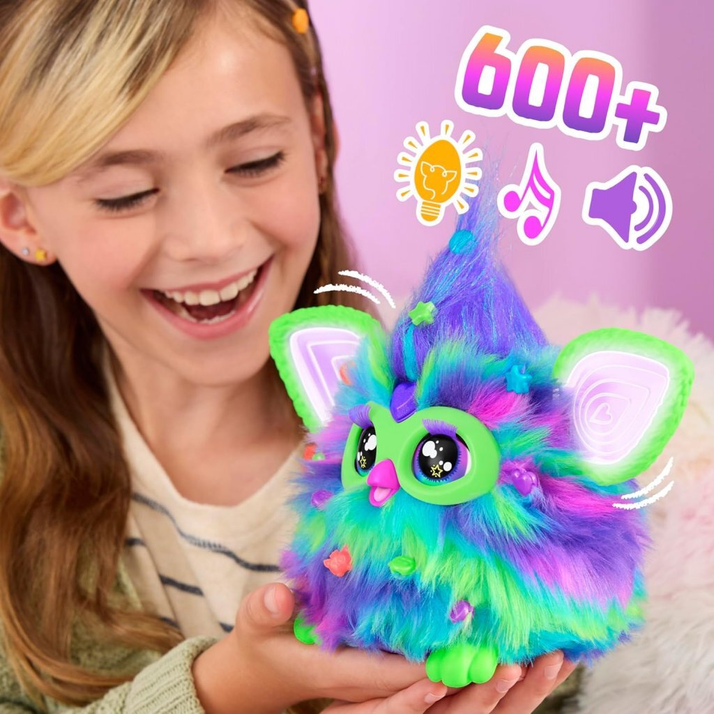 Furby Aurora Borealis leuchtet im Dunkeln + Licht und Ton