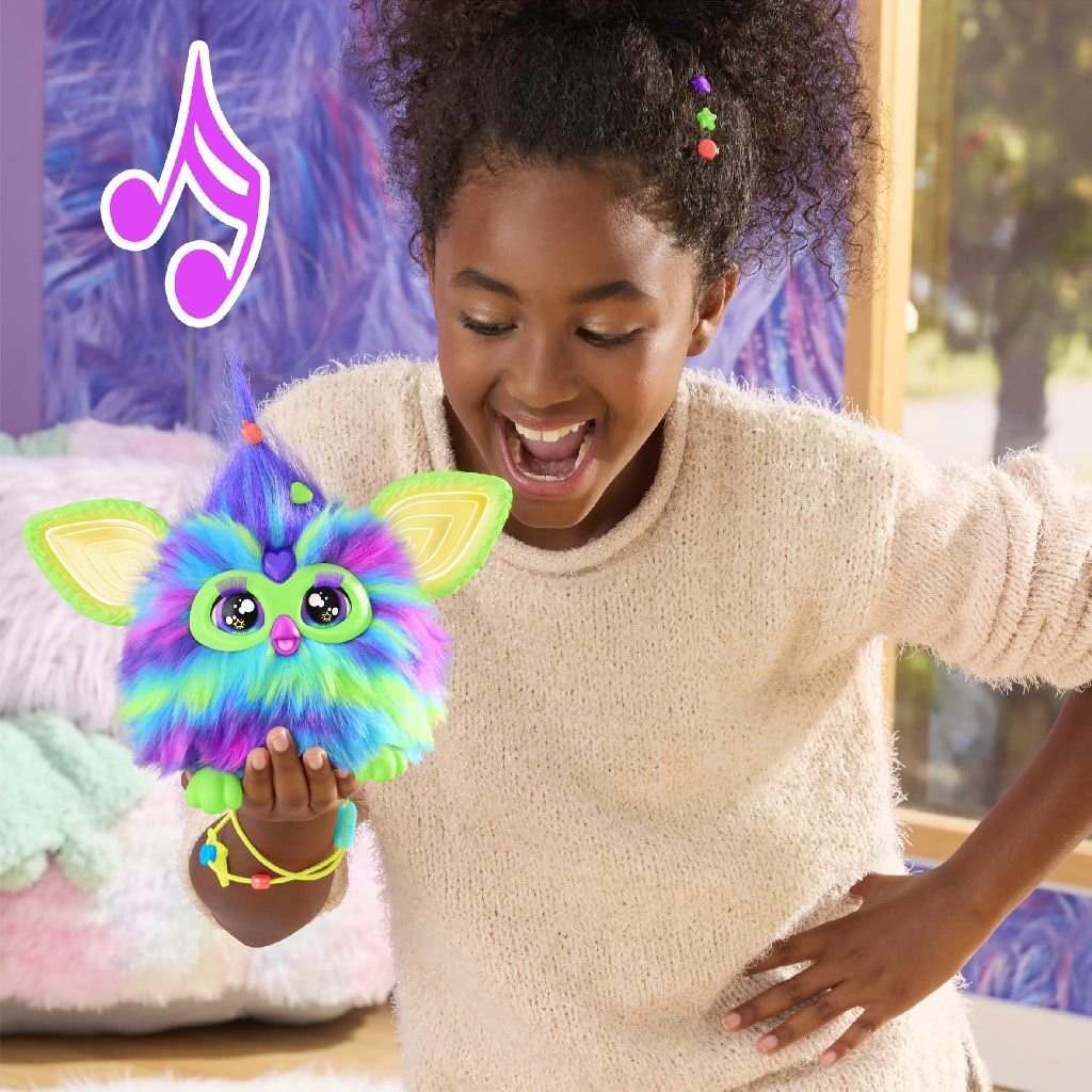Furby Aurora Borealis leuchtet im Dunkeln + Licht und Ton